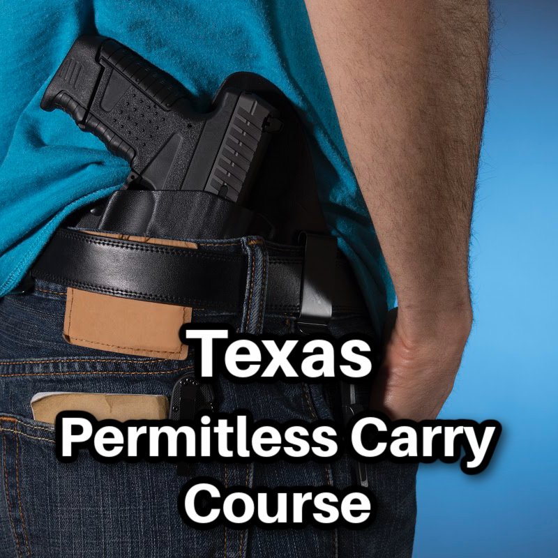 Texas permitless carry course - Texas Constitutional carry Course