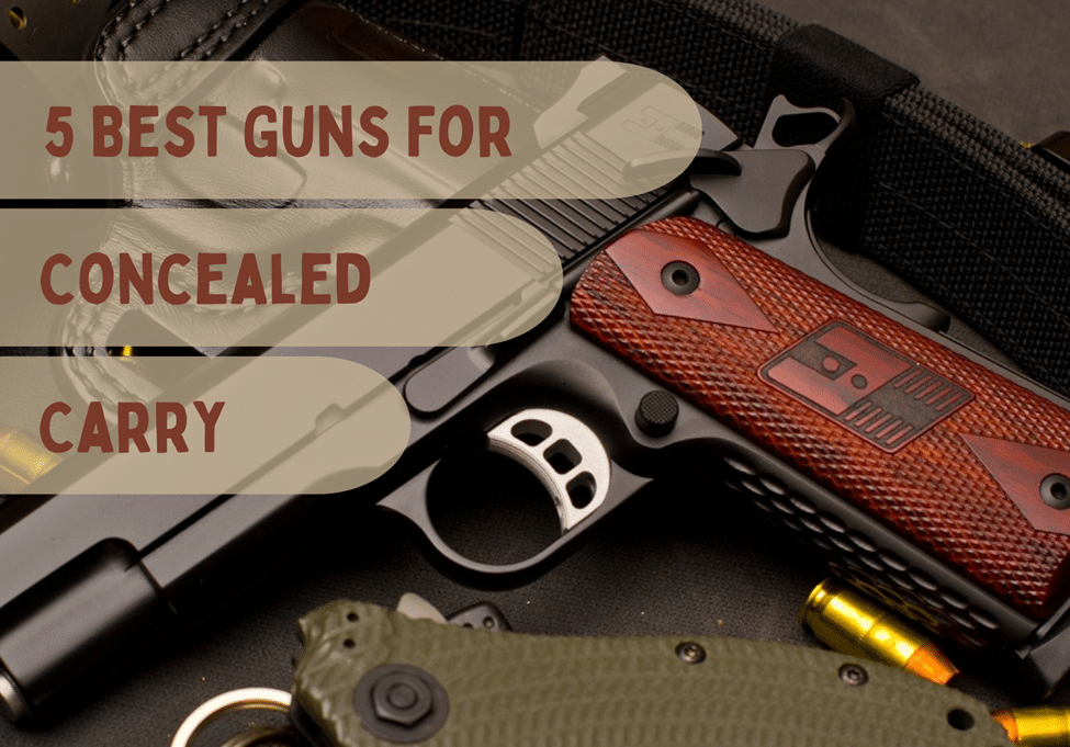 5 Best Guns For Concealed Carry