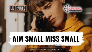 Read more about the article Aim Small, Miss Small