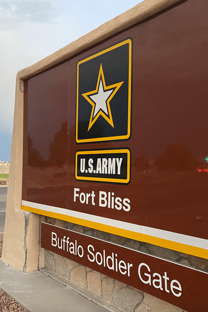 Fort Bliss Gate
