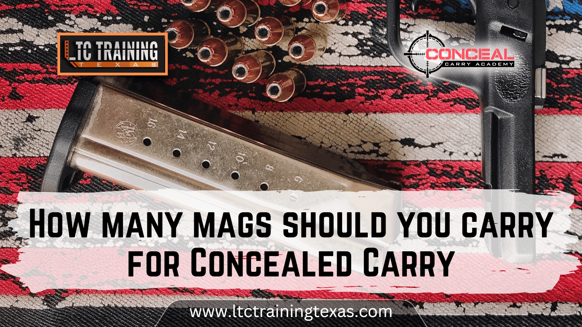 You are currently viewing How many mags should you carry for Concealed Carry?