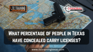 Read more about the article What percentage of people in Texas have concealed carry licenses?